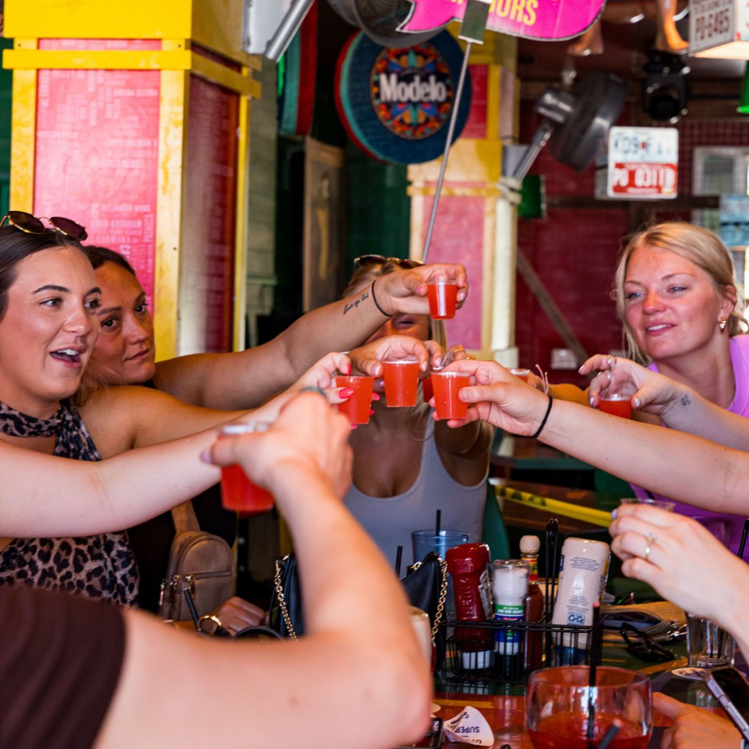 The party atmosphere at Señor Frog’s Cozumel