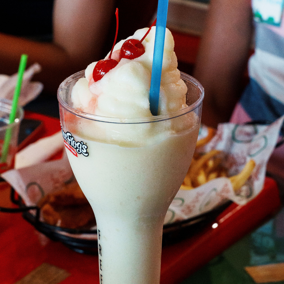 Dining room at Señor Frog’s Cozumel