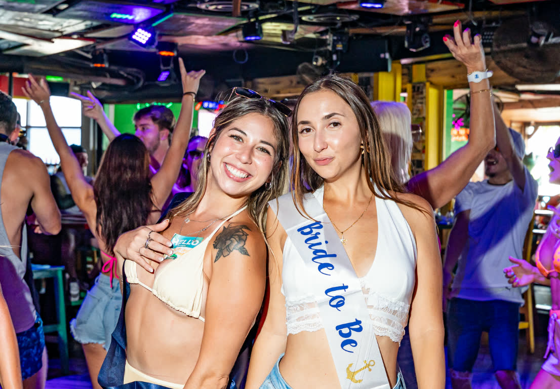 Bachelorette party at Señor Frog’s Cozumel International SSA