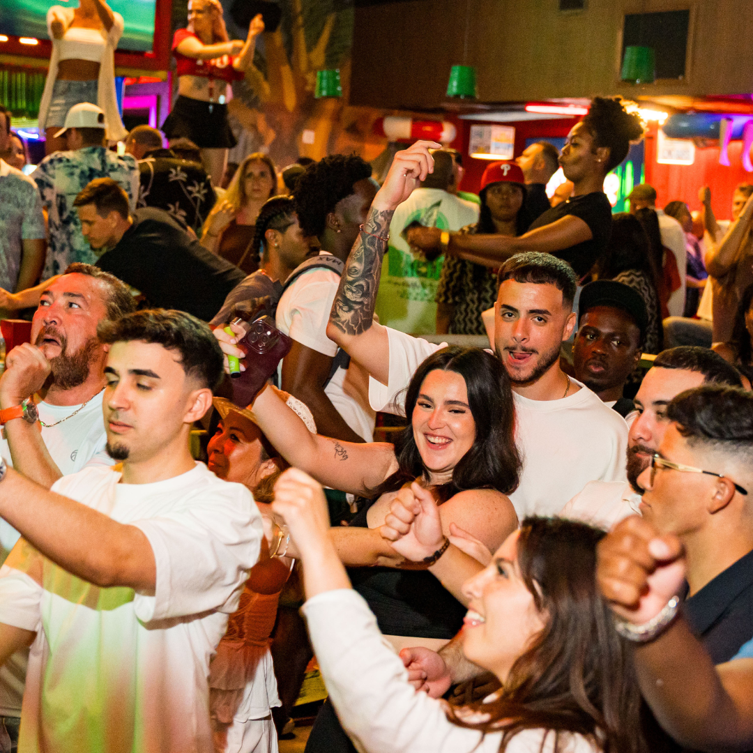 Yard drinks at Señor Frog’s Los Cabos
