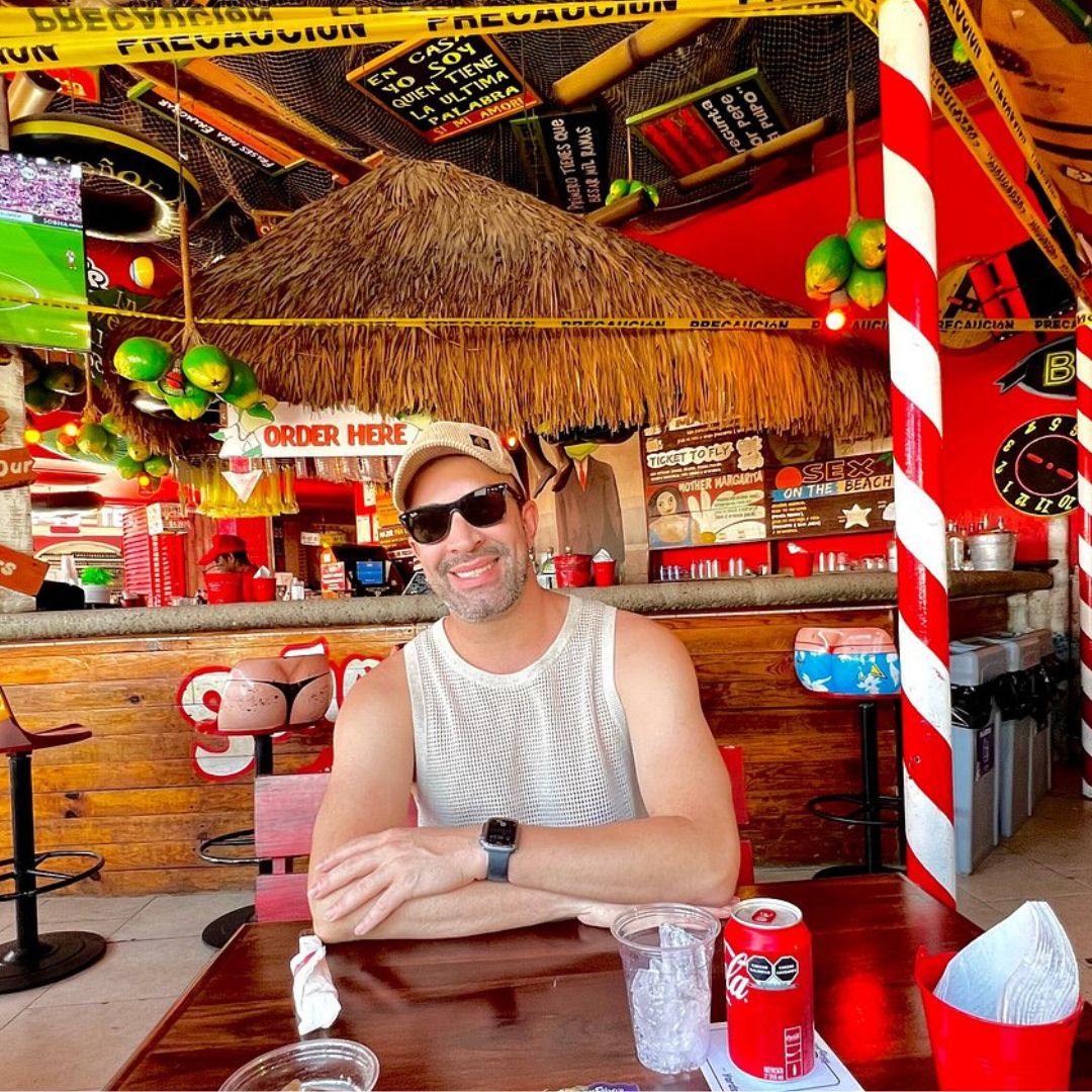 The party atmosphere at Señor Frog’s Los Cabos
