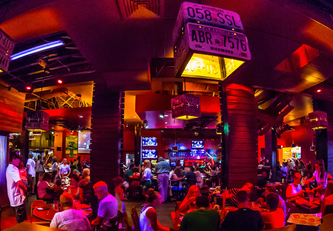 Night party at Señor Frog’s Myrtle Beach