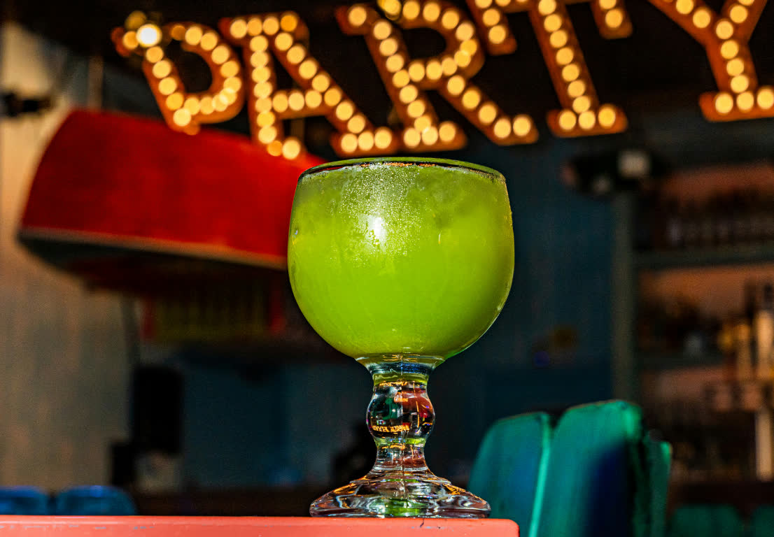 Frozen margarita at Señor Frog’s Orlando