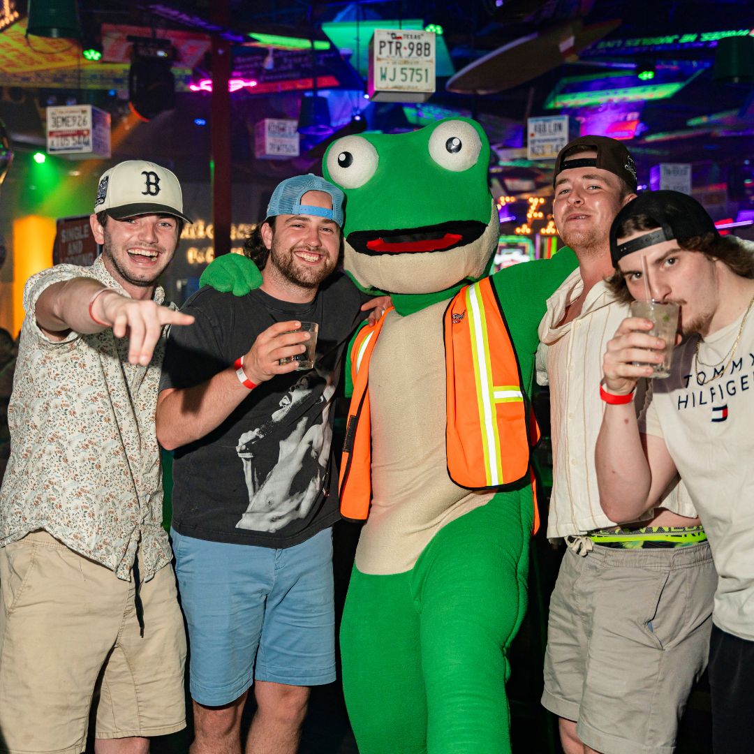 The party atmosphere at Señor Frog’s Orlando