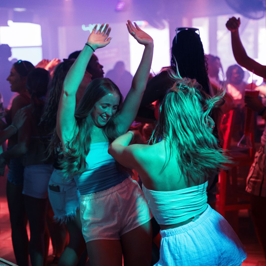 Dancing and music at Señor Frog’s Pensacola Beach